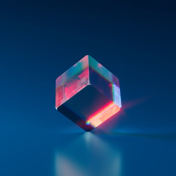 image of cube in equilibrium